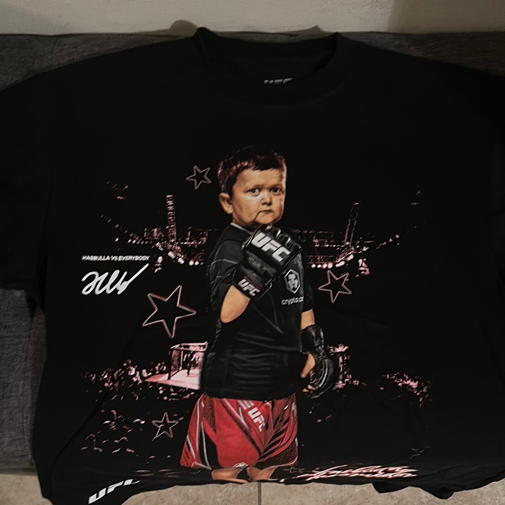 UFC Graphic T-Shirt with Fighter Print